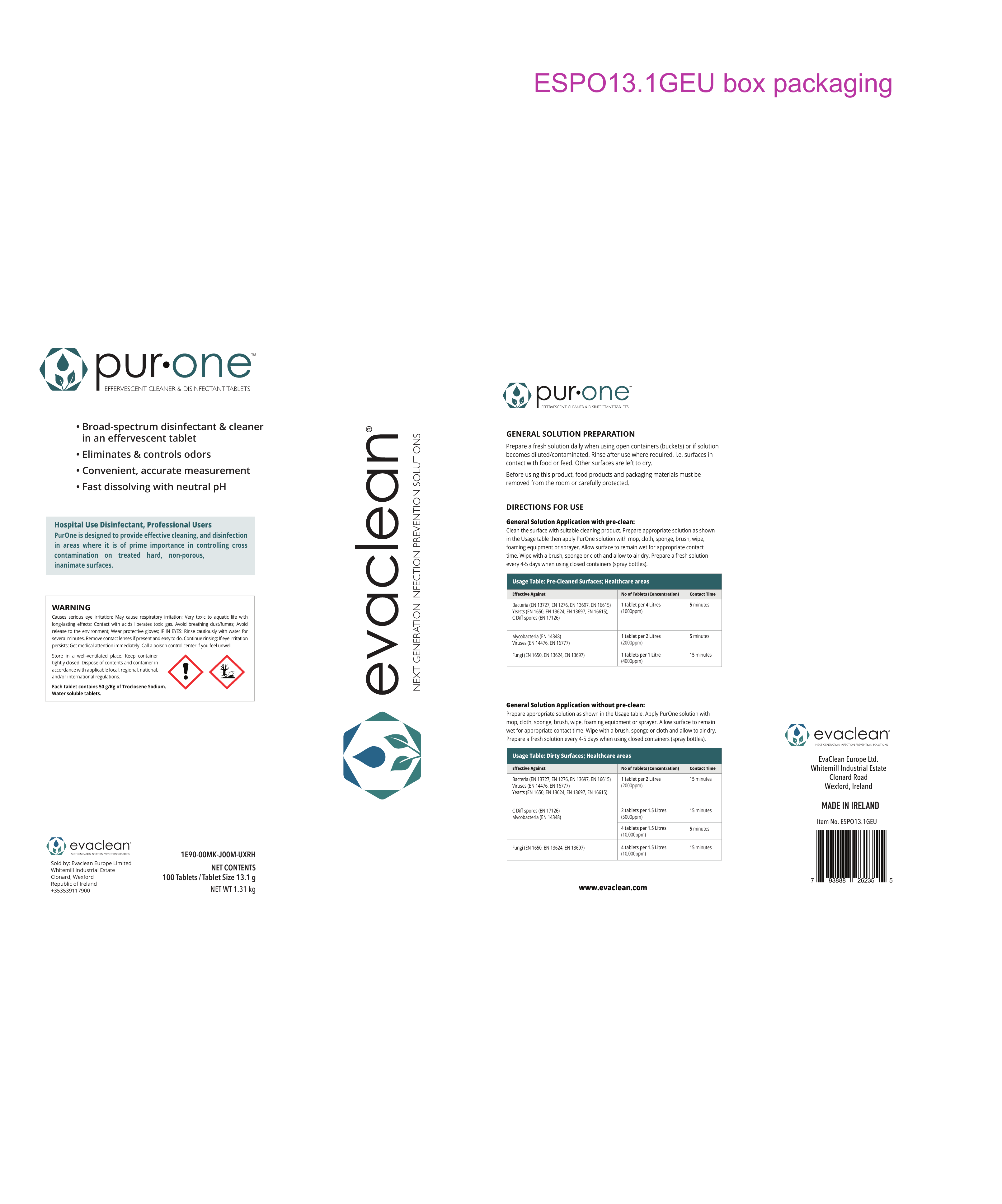 EU biocidal product label
